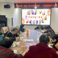 民族团结一家亲 巧手绘画民族情