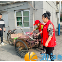 银太社区：开展楼道清理行动共创美丽卫生环境