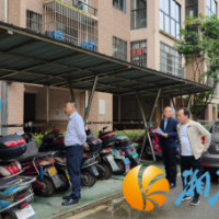 守好“安全关”，东方红街道持续开展电动自行车安全隐患排查整治工作