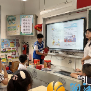 携手校园，守护未来”——西湖街道嘉欣社区开展防灾减灾进校园活动