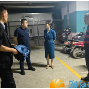 望岳街道开展电动自行车充电桩安全情况专项检查