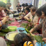 廉风粽香润心田——西湖街道咸嘉湖社区解锁端午新玩法