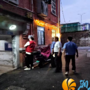 岳南村社区：夜巡排查保平安 筑牢社区安全线
