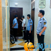 筑牢火灾防范安全屏障——东方红街道开展电动自行车联合夜查行动