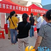 桐溪港社区开展“就业启航，政策助力”宣传活动