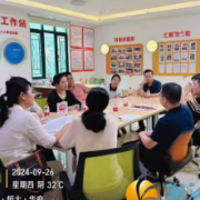 望岳街道恒华社区迎接“爱晚”老年学校提质改造项目中期调研