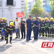 火灾防控专业技能哪家强？这场微型消防站技能比武竞锋芒