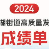 图解丨2024西湖街道高质量发展成绩单