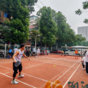 商贸城社区举办“首届望城坡匹克球娱乐赛” 50余名居民以球会友聚人心