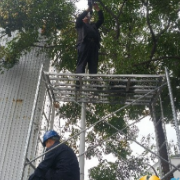 靳江社区：修复22盏路灯获居民点赞
