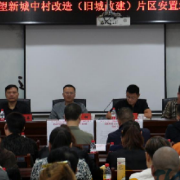 望城坡街道召开万宝山望新城中村改造（旧城改建）片区安置地项目征拆动员会议