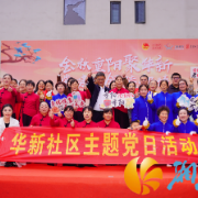 党建引领暖民心 金秋重阳聚华新