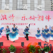 湘仪社区举办“金秋浓情 乐龄湘伴”重阳节文艺晚会