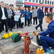 望岳街道联合谷山消防救援站开展消防安全专题培训