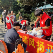 学士街道学峰社区:强势“合伙”,撬动便民服务大市集