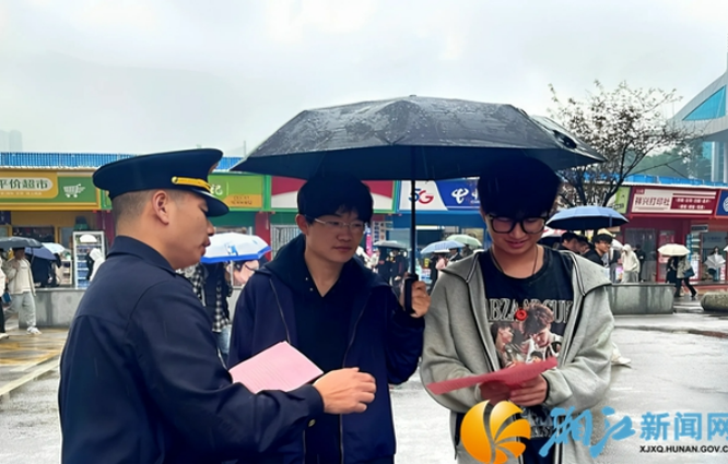 筑牢校园驾培“防火墙”，湘江新区公益宣传进高校