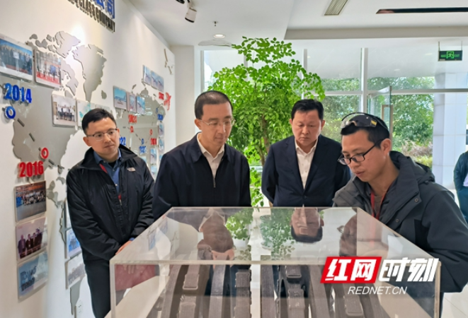 周健调研湘江新区大飞机产业链嵌入情况