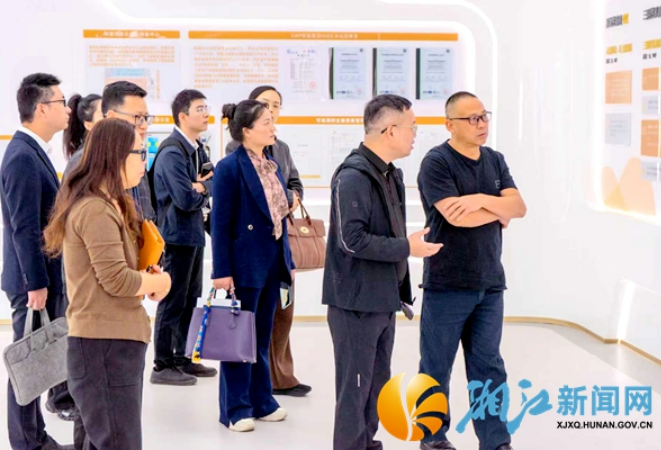 湖南湘江新区生物医药及大健康产业链  办公室赴广州考察学习