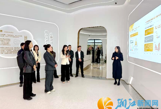 湖南湘江新区生物医药及大健康产业链办公室赴广州考察学习