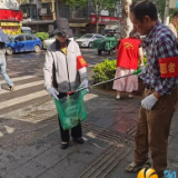 兰亭社区：卫生大扫除 社区焕新貌