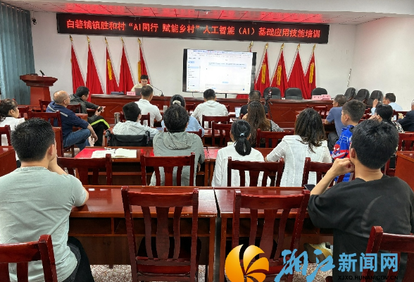 “AI同行 赋能乡村”这个村开课了！