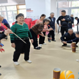 文景社区开展欢乐银龄 趣味游园会