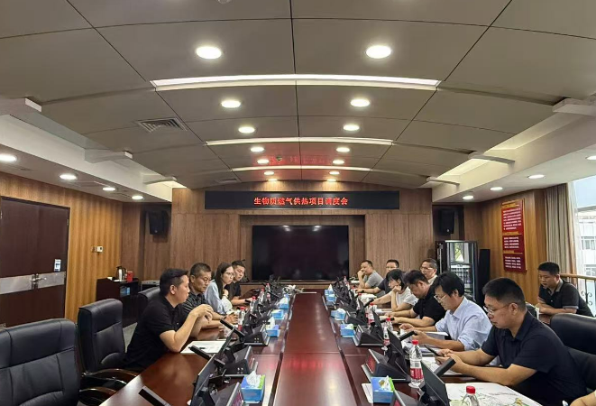 新区环保技术及应用产业链调度生物质燃气供热项目 全力推动项目落地“加速跑”