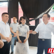 谭勇下沉督导银盆岭街道经济社会运行工作