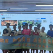 尖山湖社区举办“虹吸原理”科普活动