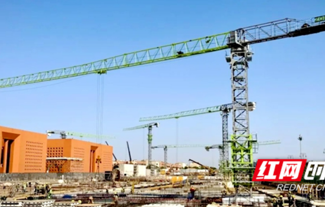 “智”建非洲高等学府，中联重科塔机获摩洛哥客户赞赏