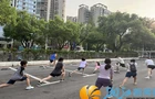 迎着朝阳出发！嘉欣社区暑期晨跑，跑出健康“邻”距离