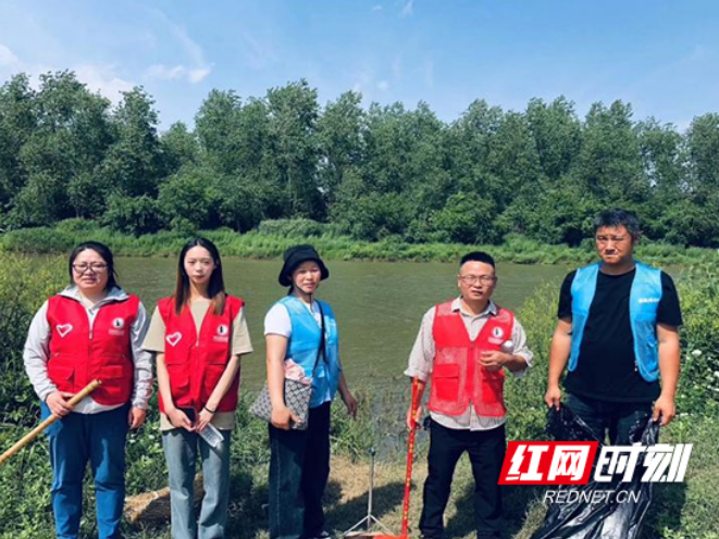 青春向党护河行，齐心共绘生态卷