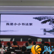湖南师大生命科学院“湘畔守望”赴后湖新村暑期社会调研团开展“书画最美汉字”活动
