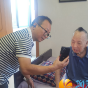 入户走访暖人心 养老服务“送上门”