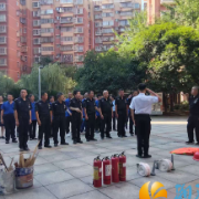 梅溪湖街道骑龙社区和物业携手，共筑消防安全“知识盾”