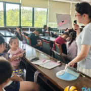 七里营社区开展小学生趣味时间管理社会实践活动
