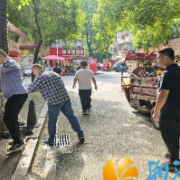 天马社区：联合执法整治升级，部门联动清障还位