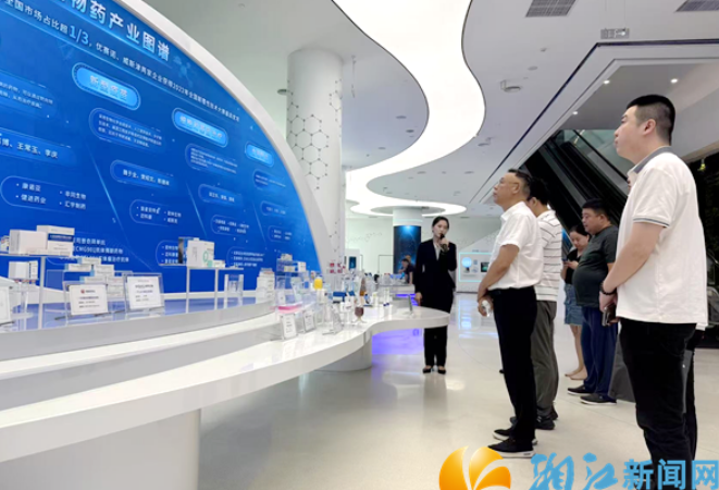 湖南湘江新区生物医药及大健康产业链赴成都开展招商考察