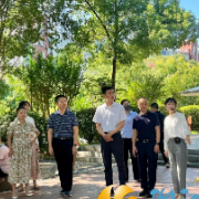 国家卫生健康委调研梅溪湖街道阳明山庄社区健康社区建设工作