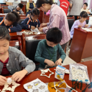 商贸城社区：童心筑国防 巧手迎国庆
