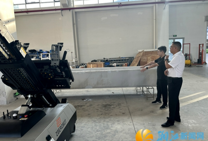 湖南湘江新区赴东莞考察卓蚁科技 共商项目落地与产业合作