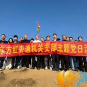 党旗引领志愿红 青山常伴生态绿