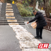 雨雪冰冻天气来袭，麓山景区这样应对