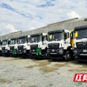 实力“圈粉”拉美！中联重科搅拌车批量交付哥伦比亚