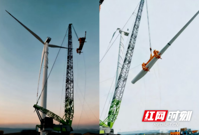 中联重科起重机助力格鲁吉亚在建最大风电项目高效吊装