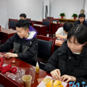 党校社区新春民俗文化体验市集趣味启幕