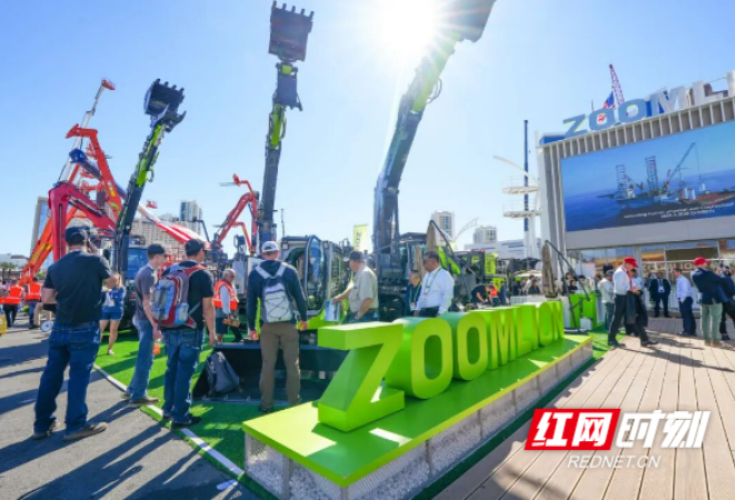 中联重科土方机械&矿山机械重磅亮相2026美国拉展