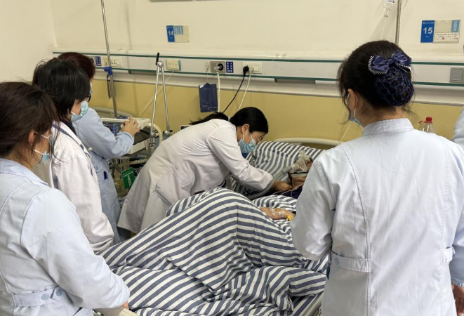 血氧下降至60%，呼吸衰竭病人抢救成功！