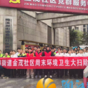 党建引领聚合力 洁净家园防蚊媒