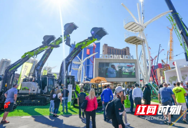 中联重科高端定制闪耀北美 人气爆棚尽显中国智造硬实力